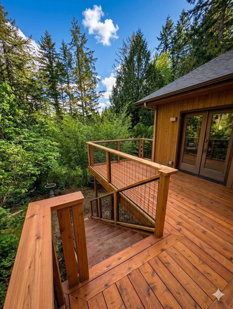 Deck Construction by Capitol Custom Construction