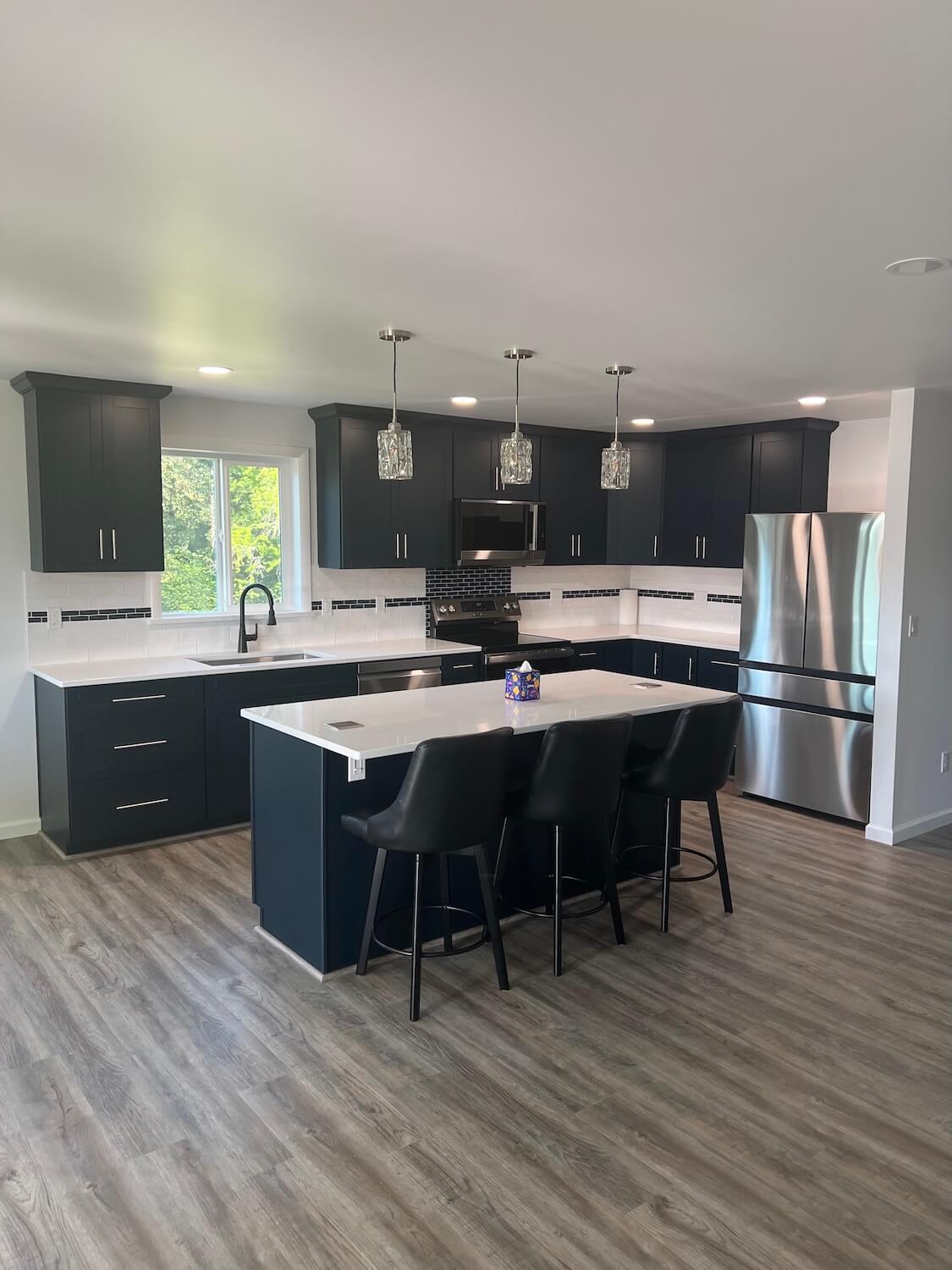 Capitol Custom Construction Kitchen Remodel and Tilework