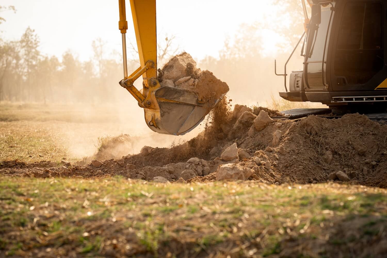 Capitol Custom Construction Excavation for New Home Construction